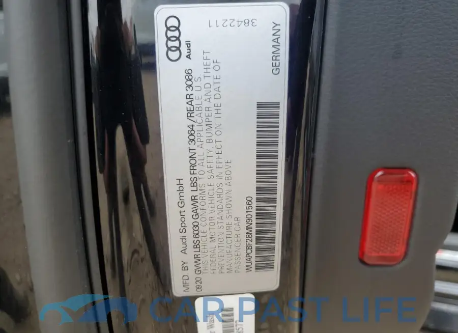 WUAPCBF28MN901560# 12