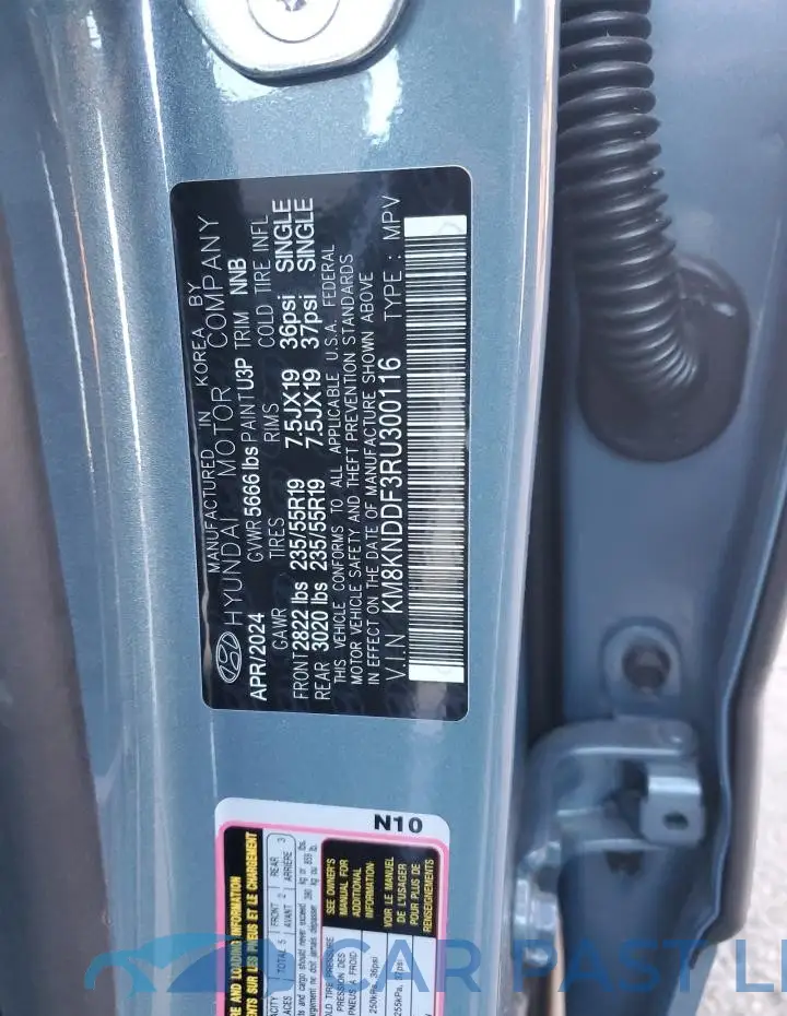 KM8KNDDF3RU300116# 13