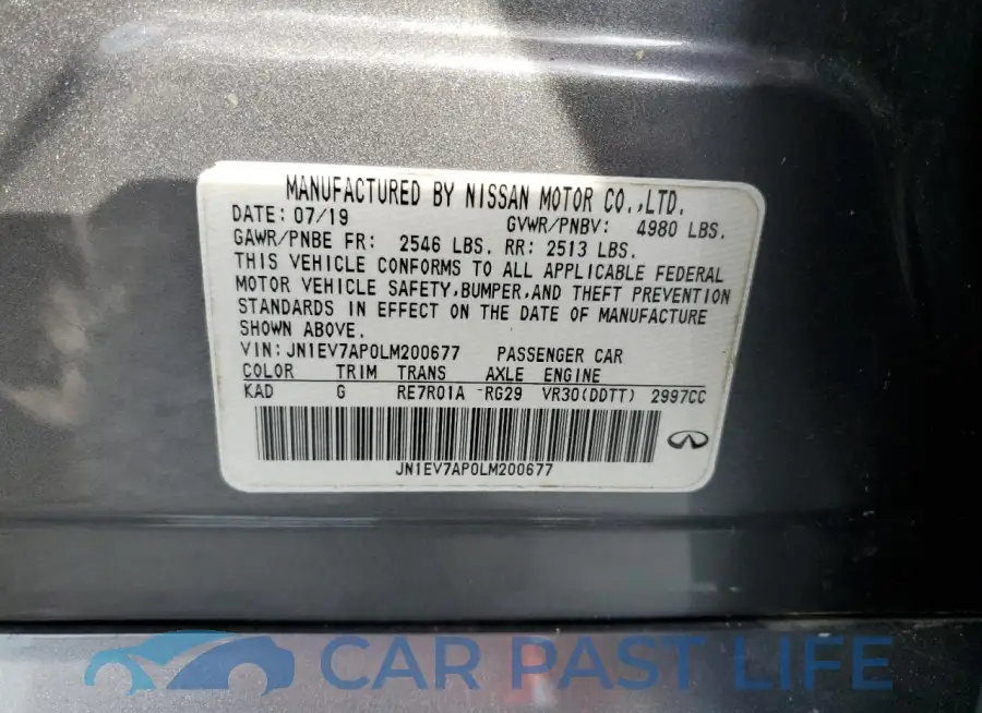 JN1EV7AP0LM200677# 12