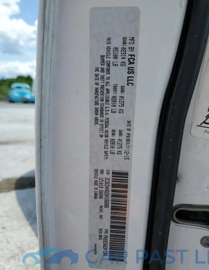 2C3CDXHG2GH166686# 13