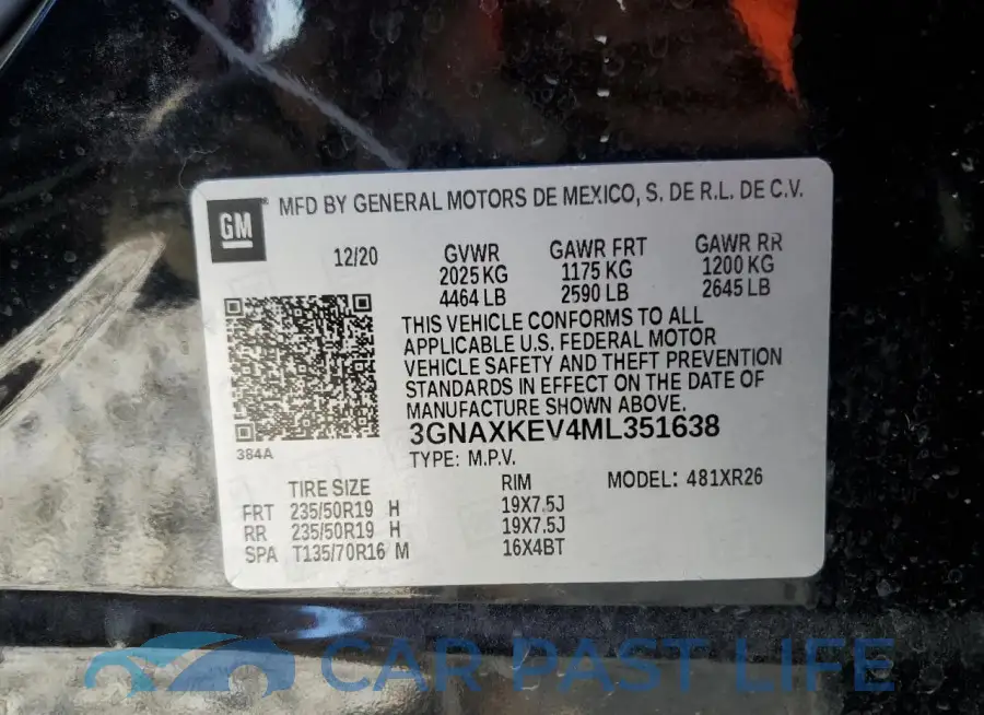 3GNAXKEV4ML351638# 13