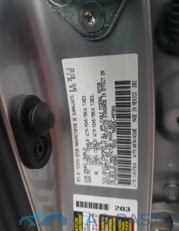 3TYAX5GNXNT050881# 13