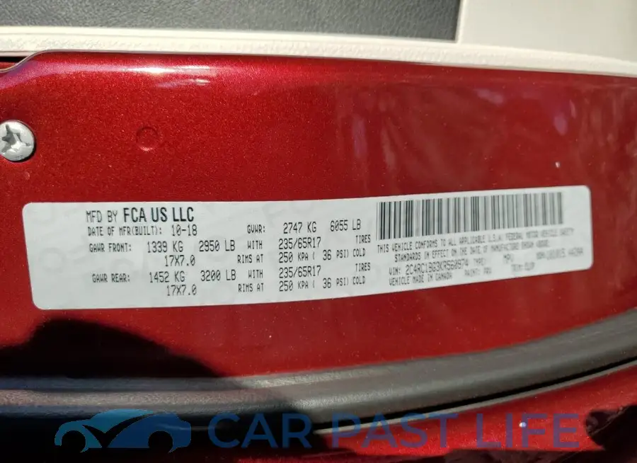 2C4RC1BG3KR560974# 13