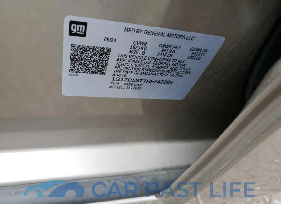 1G1ZD5ST7RF242285# 12