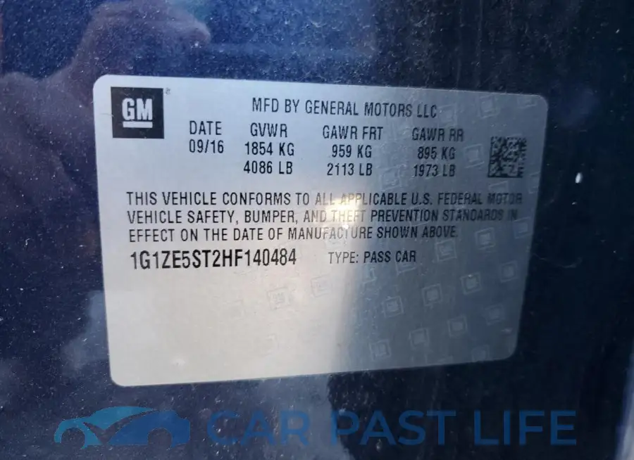1G1ZE5ST2HF140484# 12