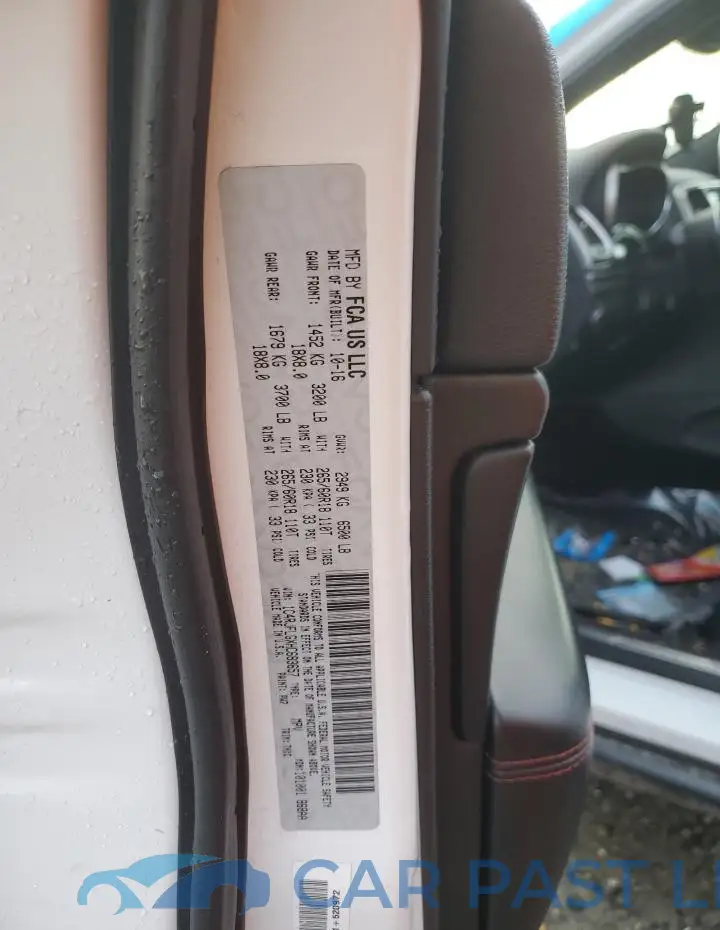 1C4RJFLGXHC683657# 12