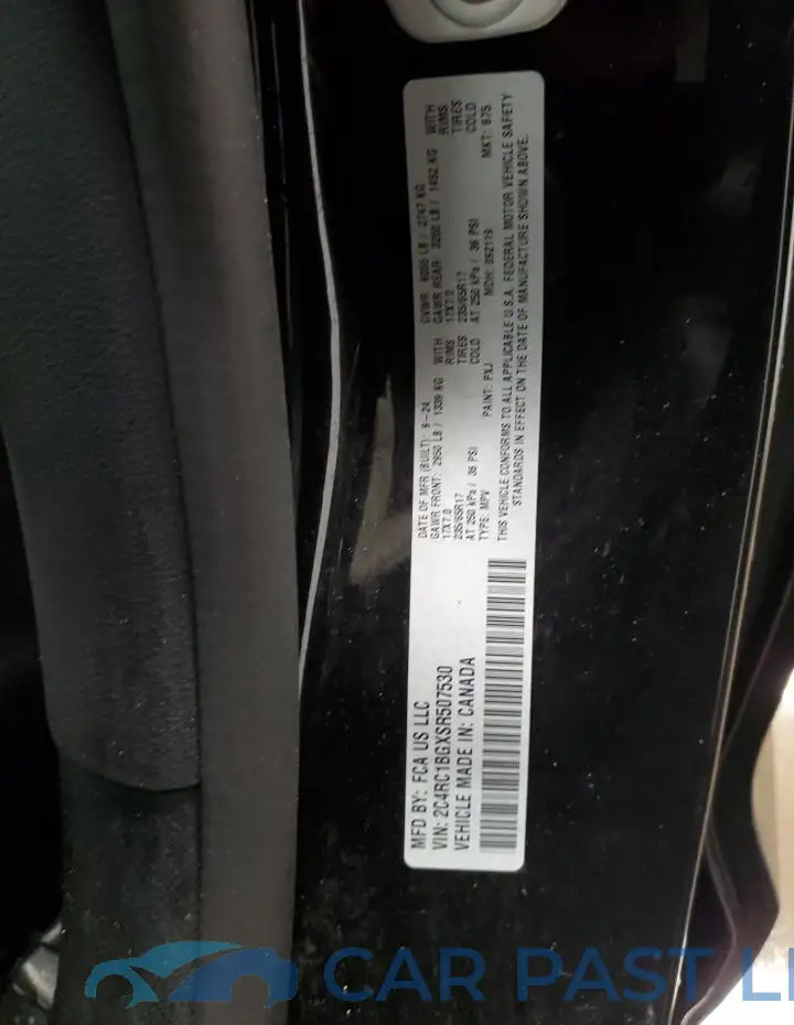2C4RC1BGXSR507530# 13