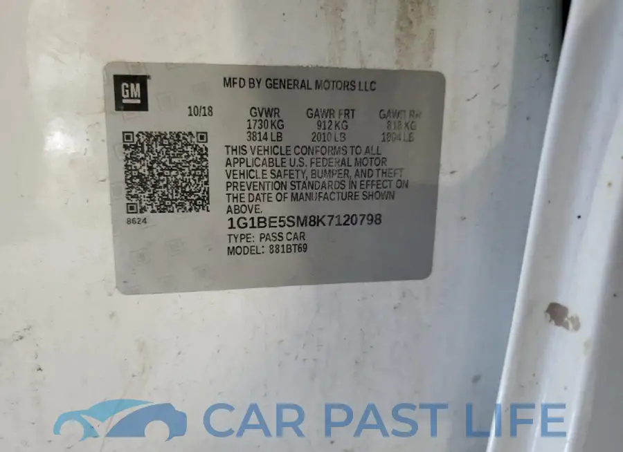 1G1BE5SM8K7120798# 12