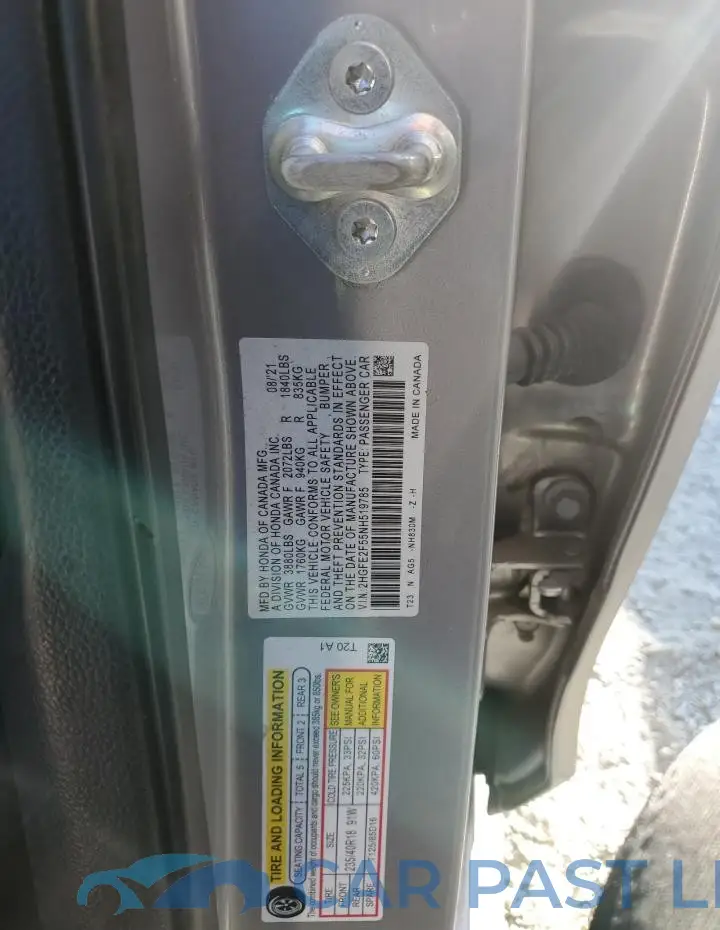 2HGFE2F55NH519785# 12