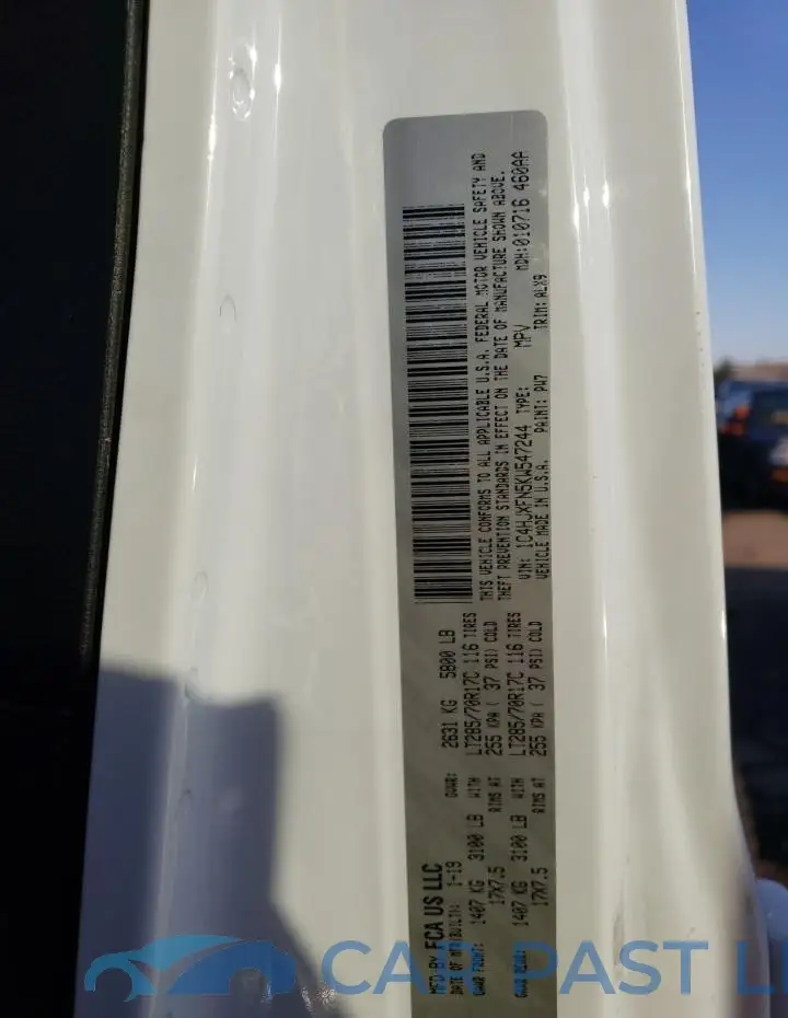 1C4HJXFN5KW547244# 13