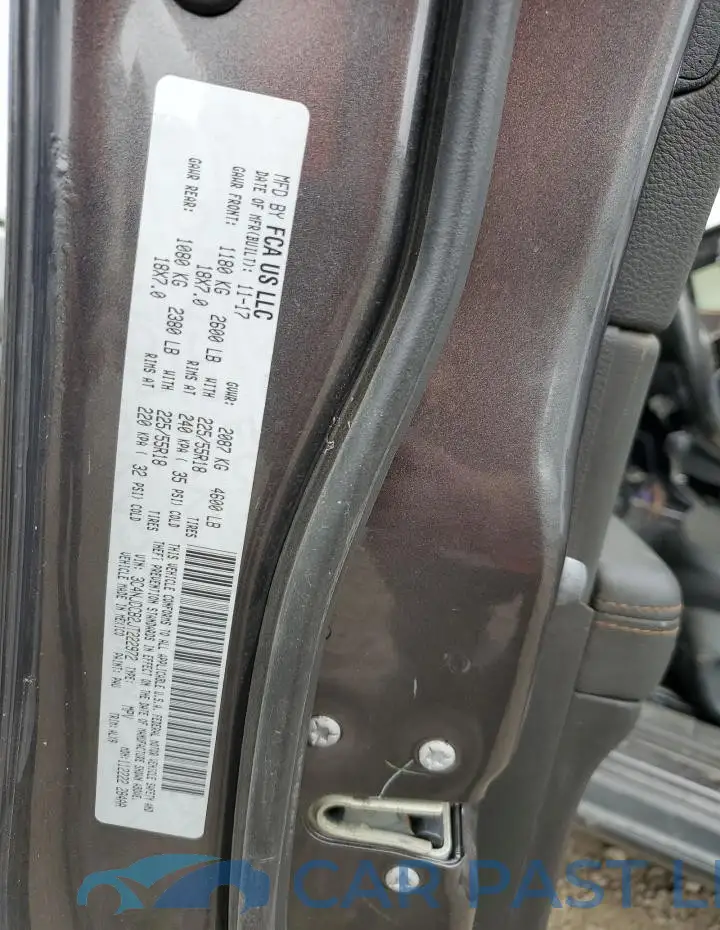 3C4NJDCB2JT222972# 12