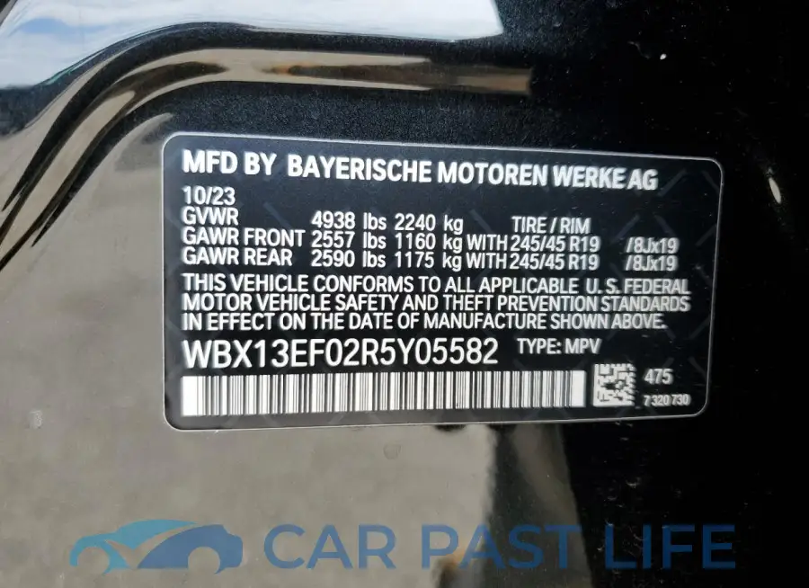WBX13EF02R5Y05582# 13