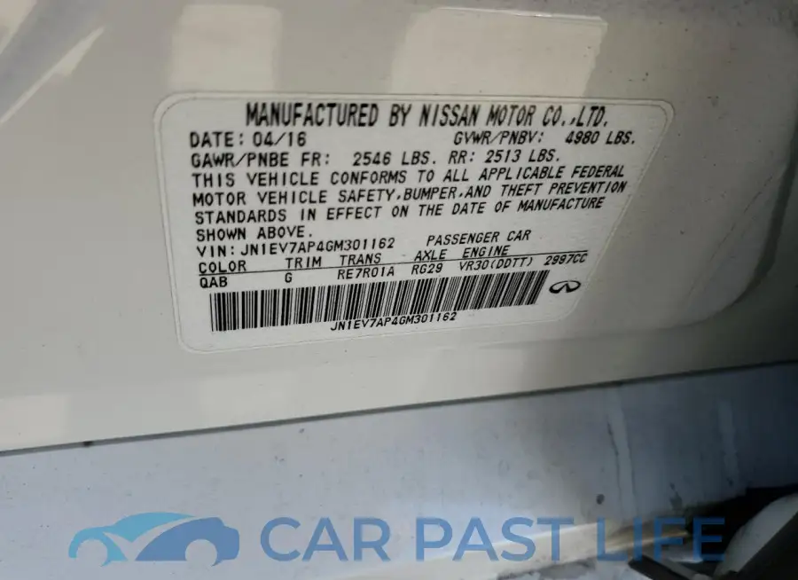 JN1EV7AP4GM301162# 13