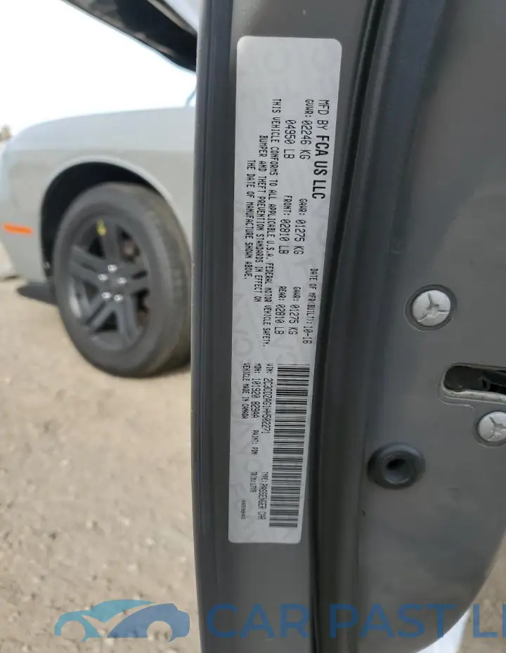 2C3CDZAG1HH502271# 12