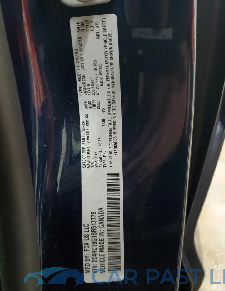 2C4RC1BG1SR513779# 13
