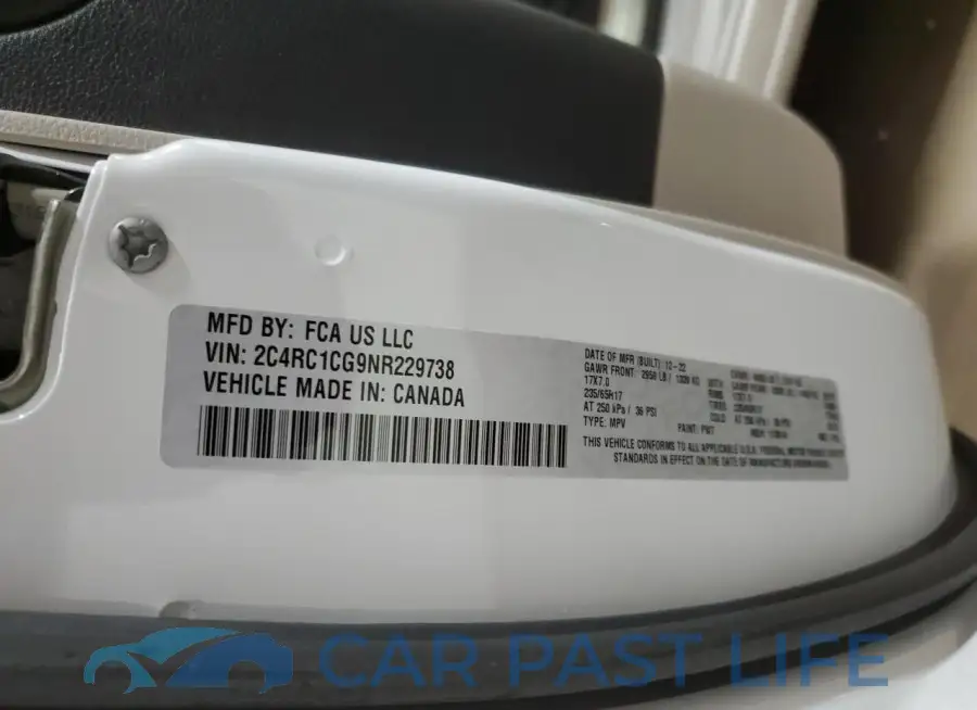 2C4RC1CG9NR229738# 13