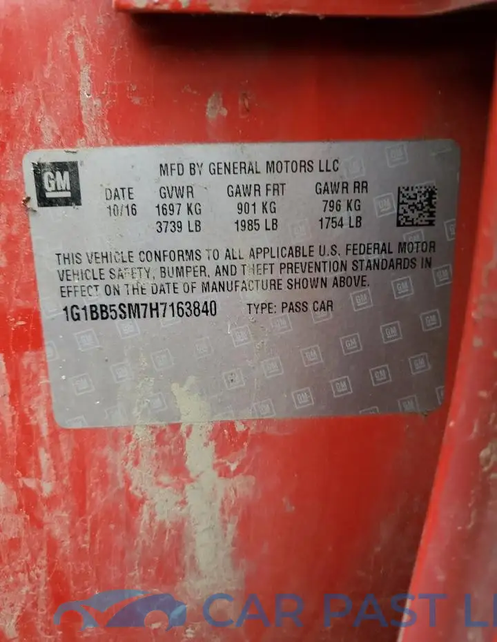 1G1BB5SM7H7163840# 12