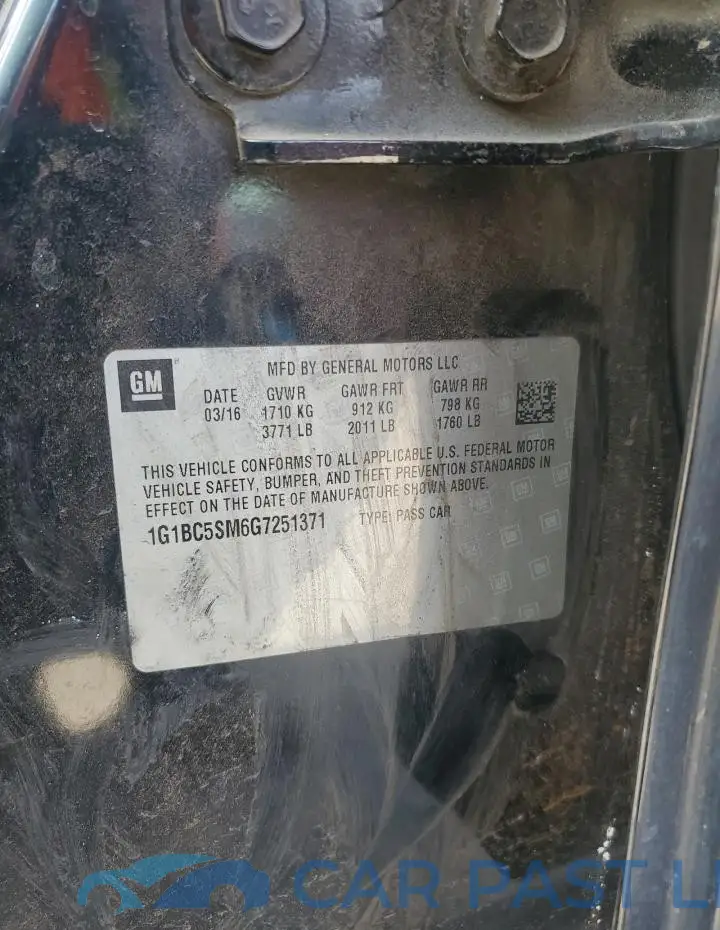1G1BC5SM6G7251371# 12