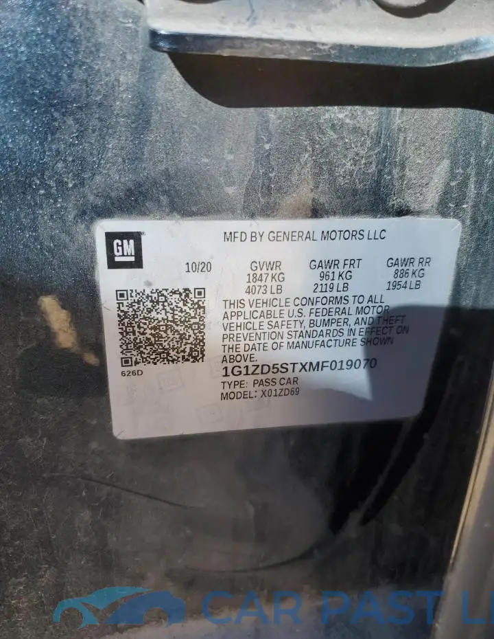 1G1ZD5STXMF019070# 12