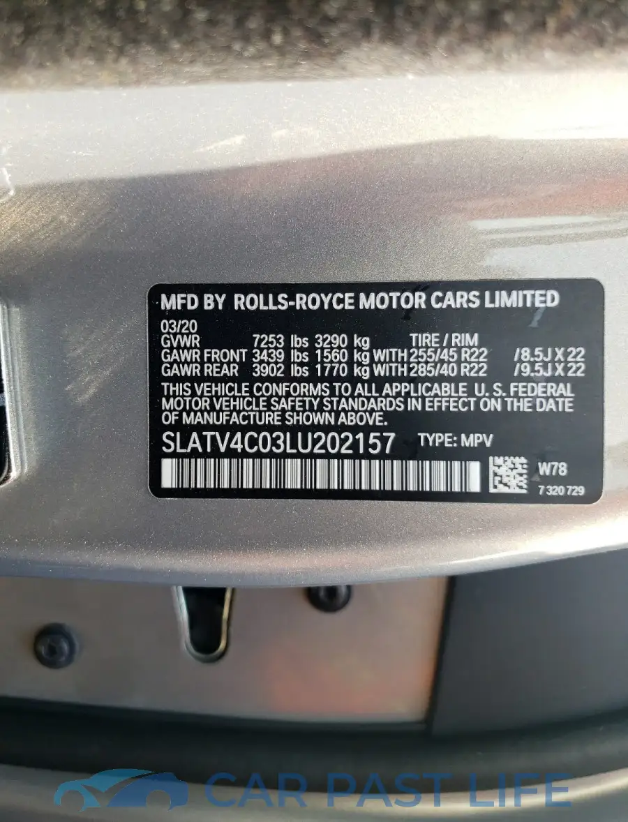 SLATV4C03LU202157# 10