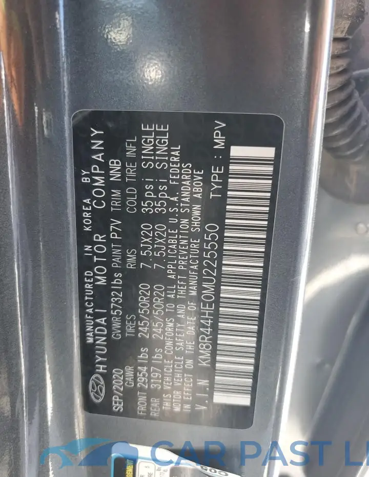 KM8R44HE0MU225550# 13