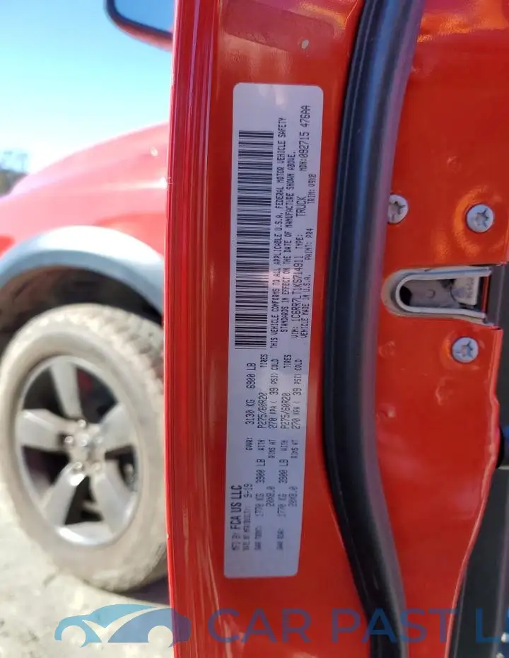 1C6RR7LT1KS714911# 12