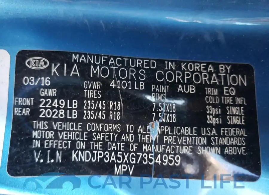 KNDJP3A5XG7354959# 13