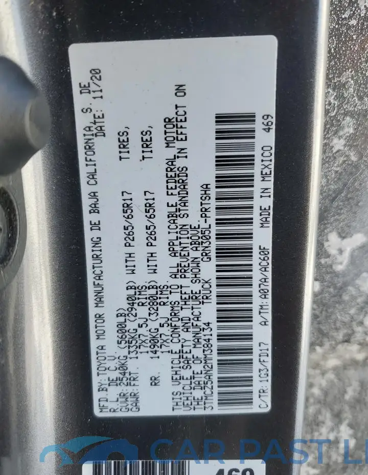 3TMCZ5AN2MM384134# 13