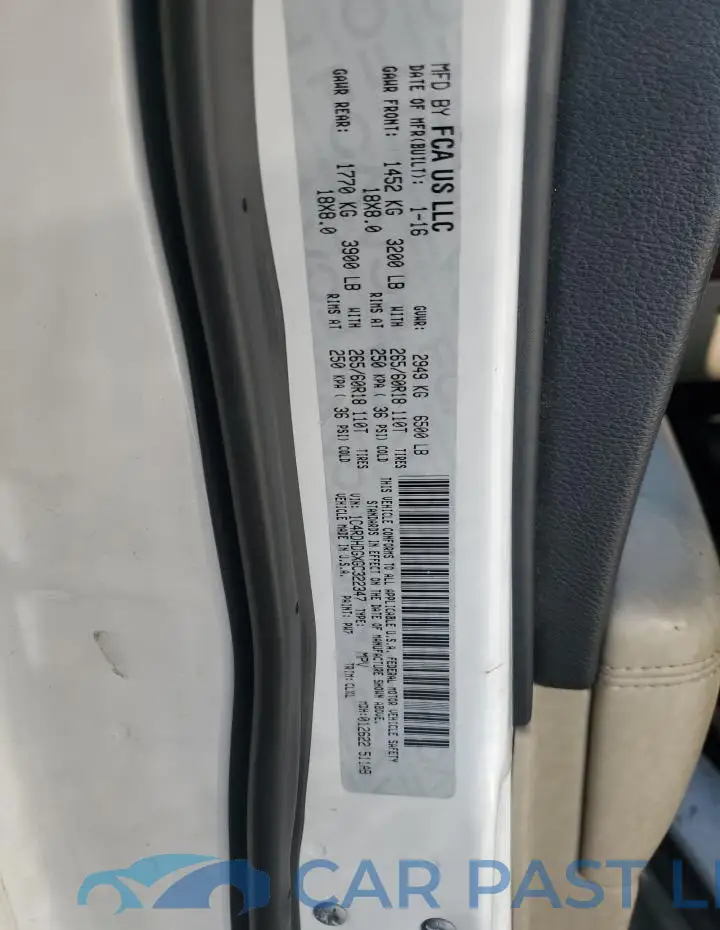 1C4RDHDGXGC322347# 13