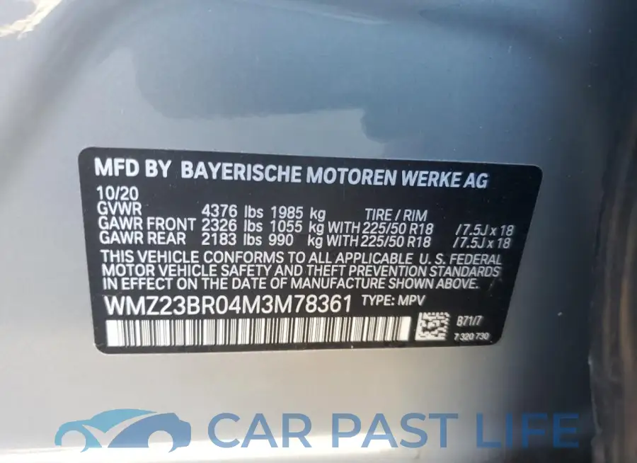 WMZ23BR04M3M78361# 12