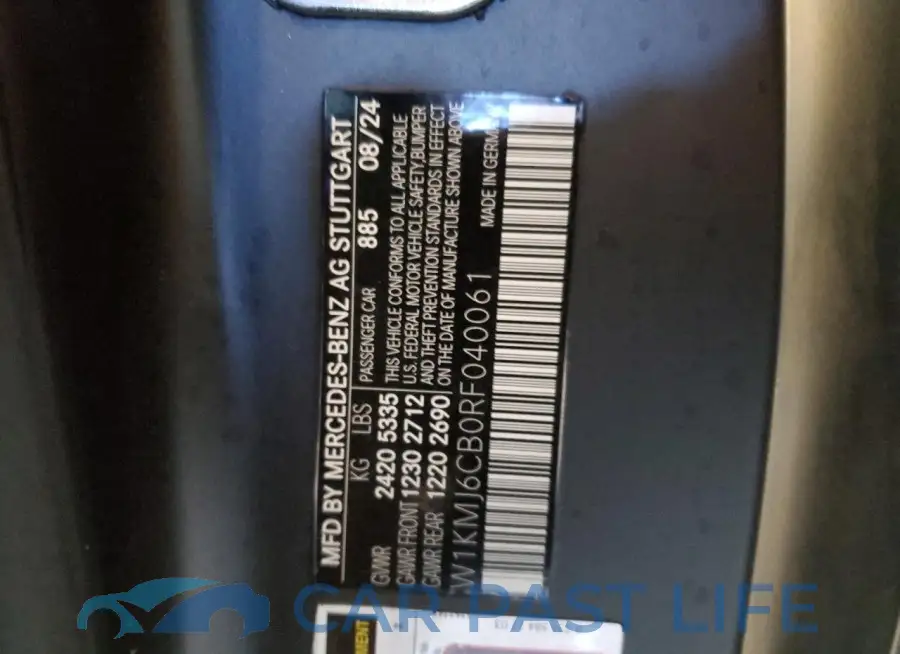 W1KMJ6CB0RF040061# 13