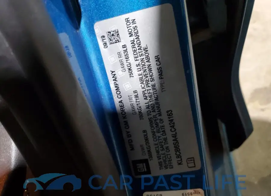 KL8CB6SA4LC424163# 13
