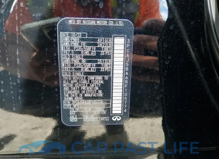 3PCAJ5BA6RF105774# 13