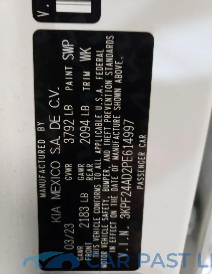 3KPF24AD2PE614997# 12