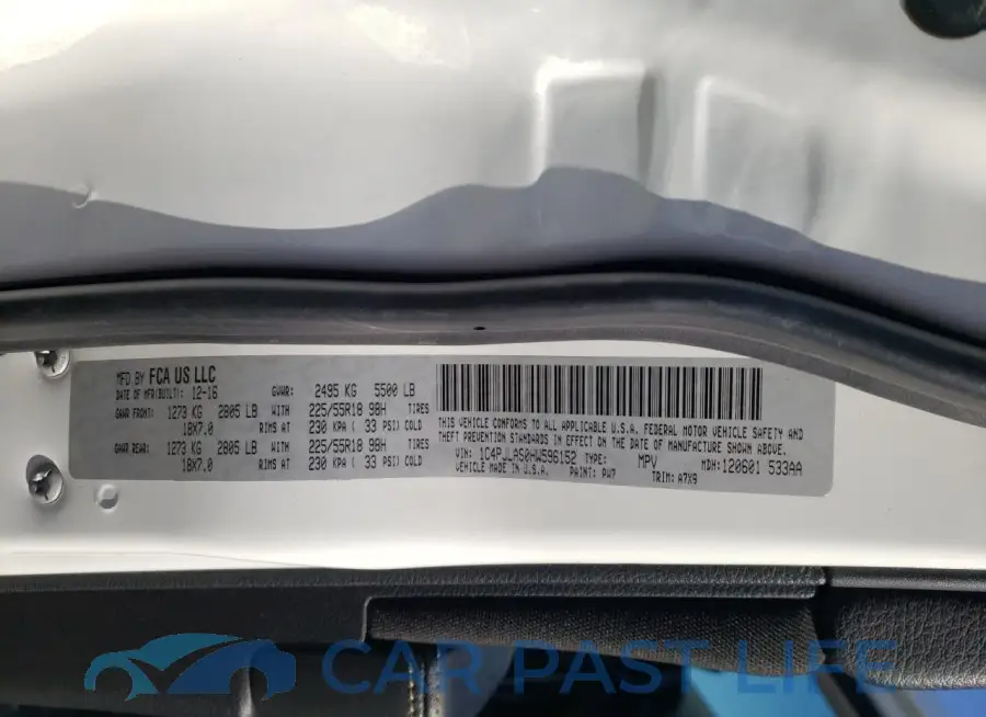 1C4PJLAS0HW596152# 13