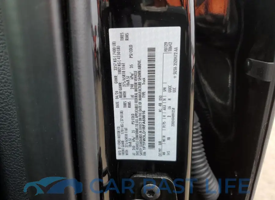 1FTFW3LD1RFA69816# 12