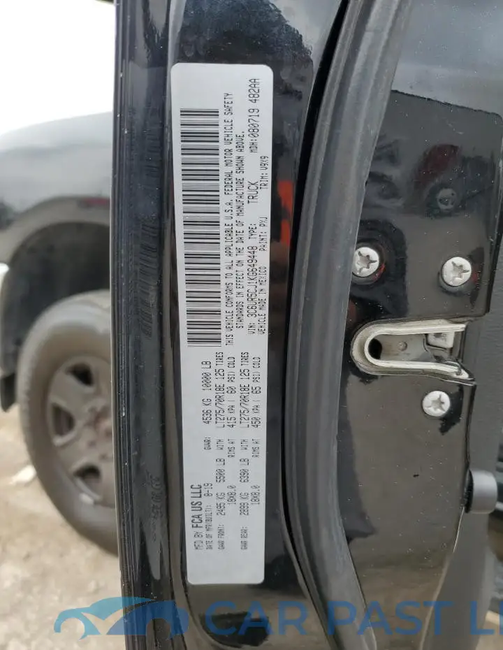 3C6UR5CJ1KG649448# 12