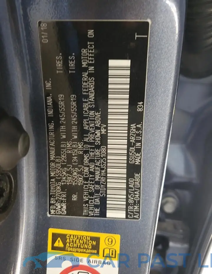 5TDYZRFH4JS251080# 12