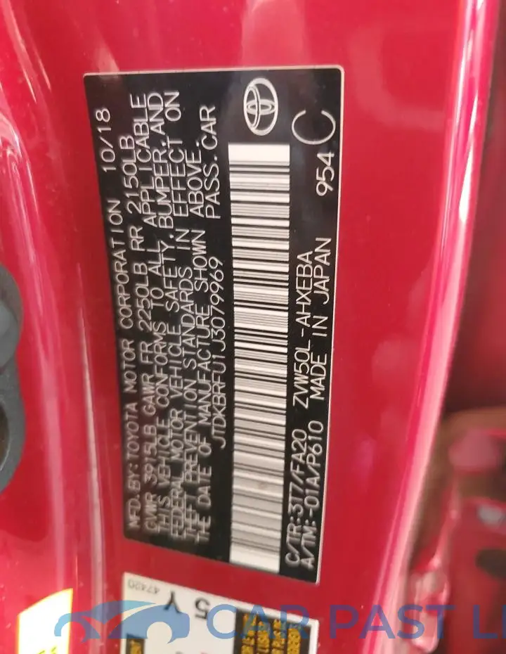 JTDKBRFU1J3079969# 12