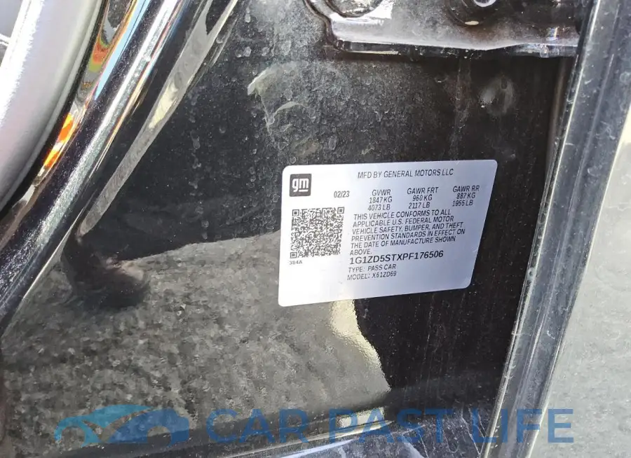 1G1ZD5STXPF176506# 12