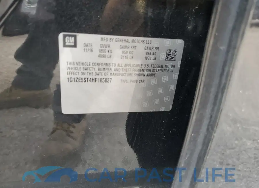 1G1ZE5ST4HF185037# 12