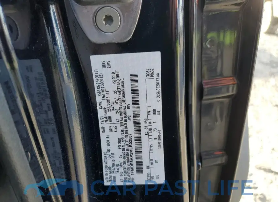 1FMDE5AP2MLB02587# 14