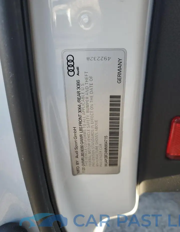 WUAPCBF24MN904715# 12