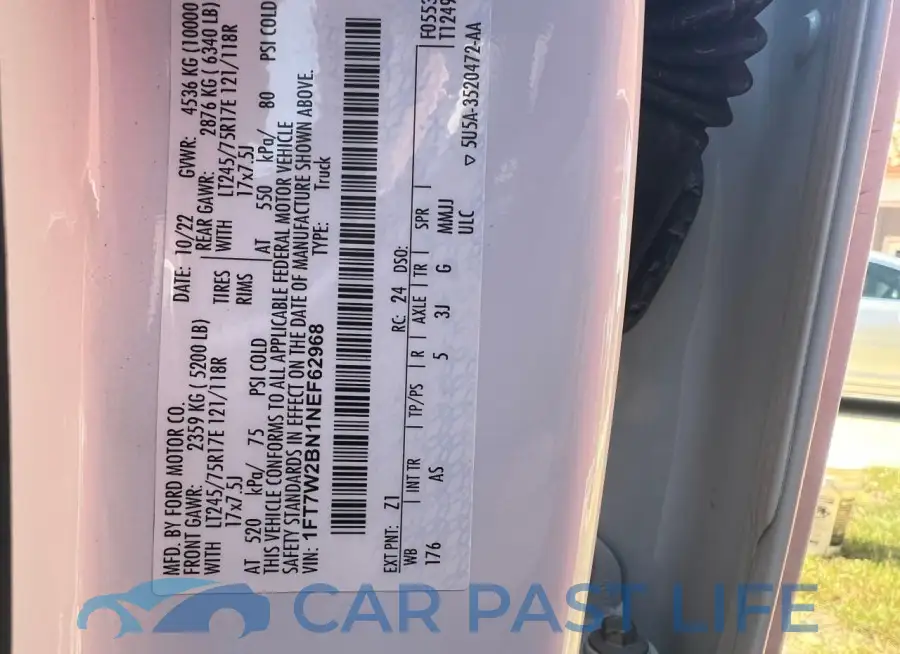 1FDXE4FS2HDC69018# 10