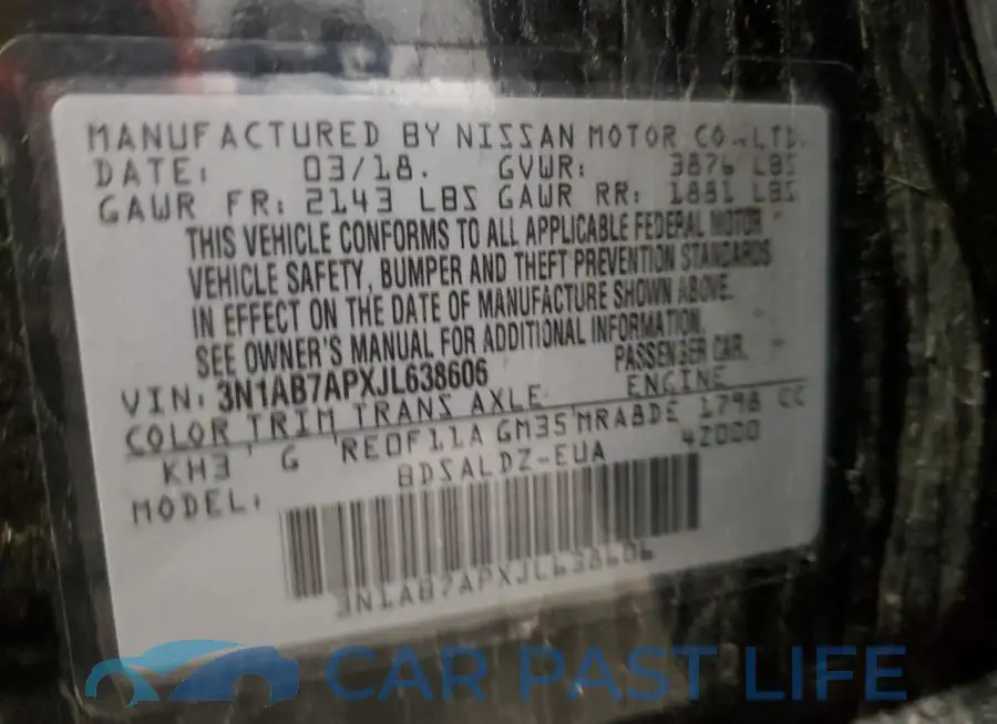 3N1AB7APXJL638606# 13