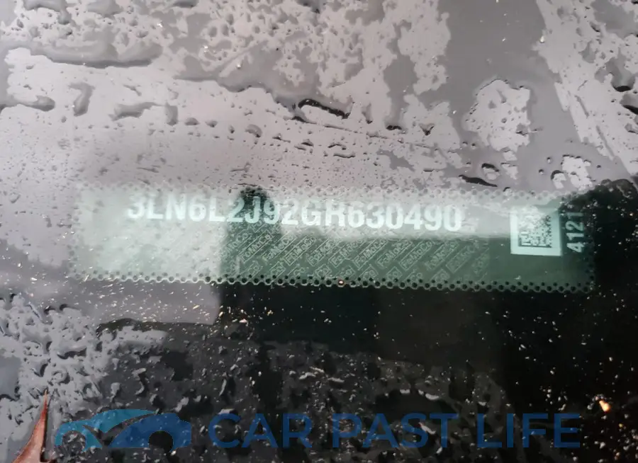3LN6L2J92GR630490# 12