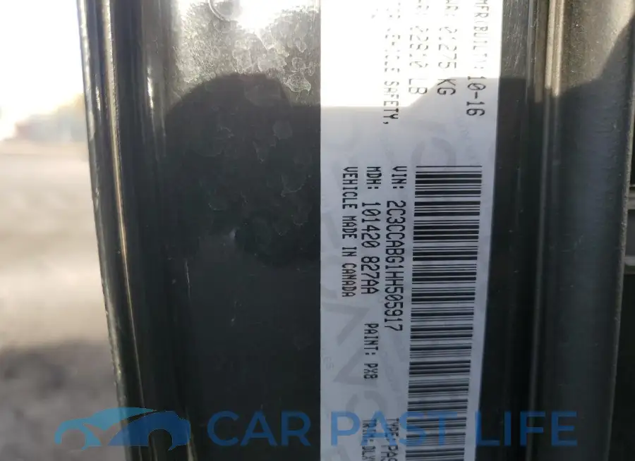2C3CCABG1HH505917# 12