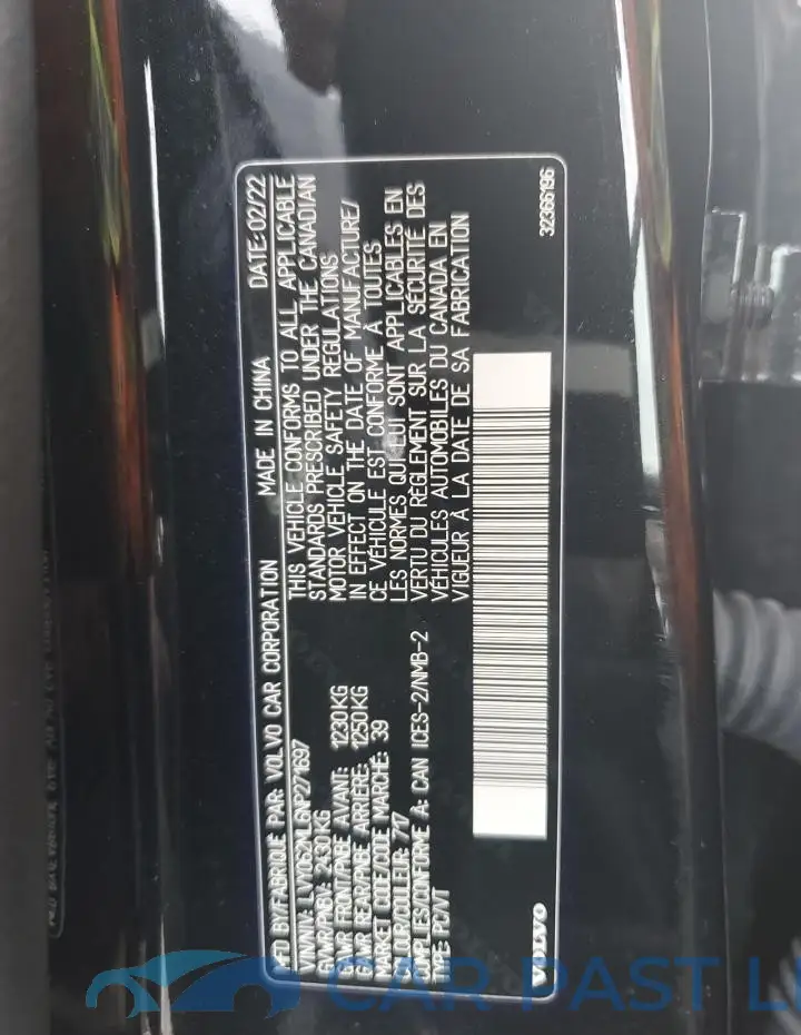 LVY062ML6NP271697# 13