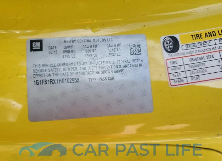 1G1FB1RX1H0102955# 12