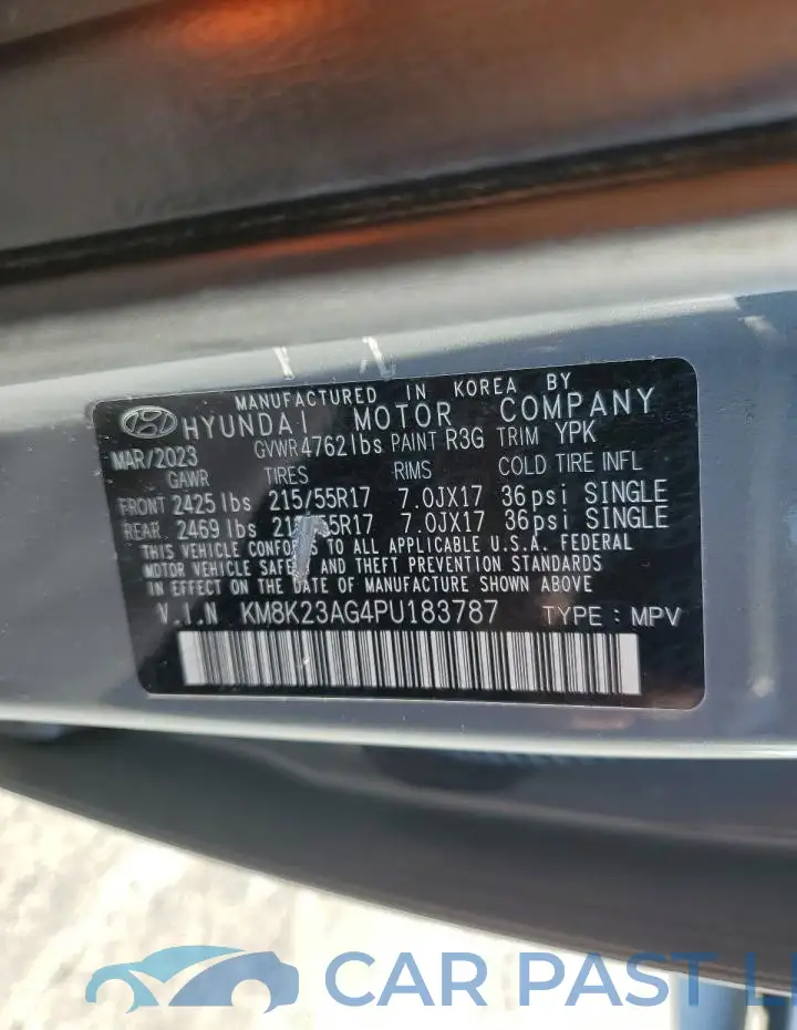 KM8K23AG4PU183787# 14